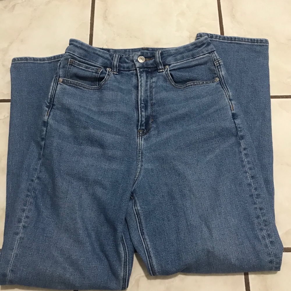 American eagle Light denim curvy mom jeans